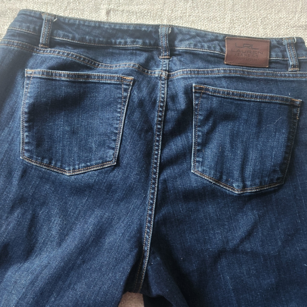LRL Ralph Lauren Jeans Classic Straight 16W 99% cotton - Picture 6 of 7